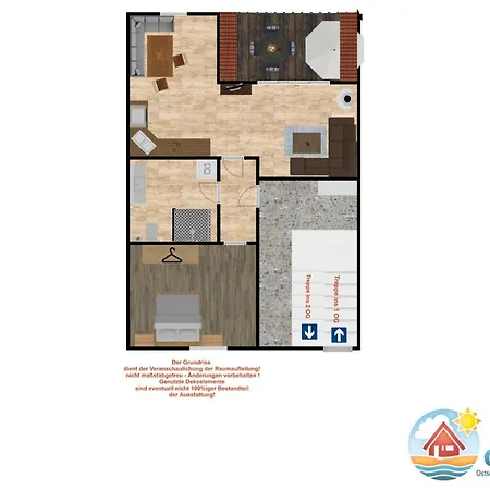Apartament Haus Duene 12 A Boltenhagen (Ostseebad)